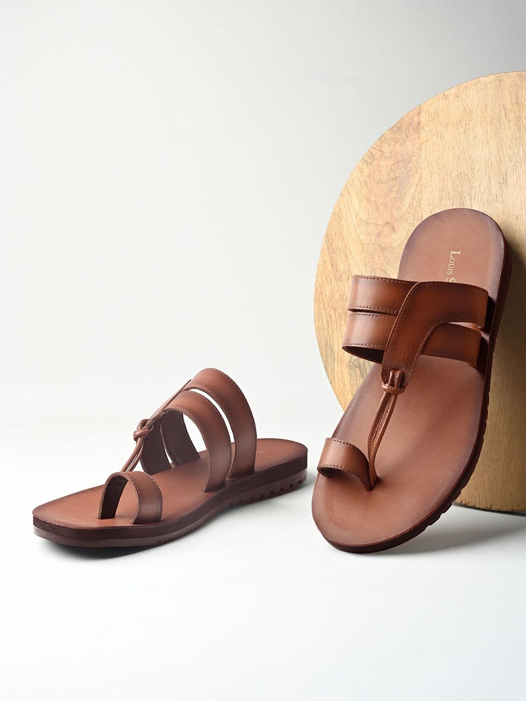 LOUIS STITCH Men Lightweight Leather Sandal - view 1