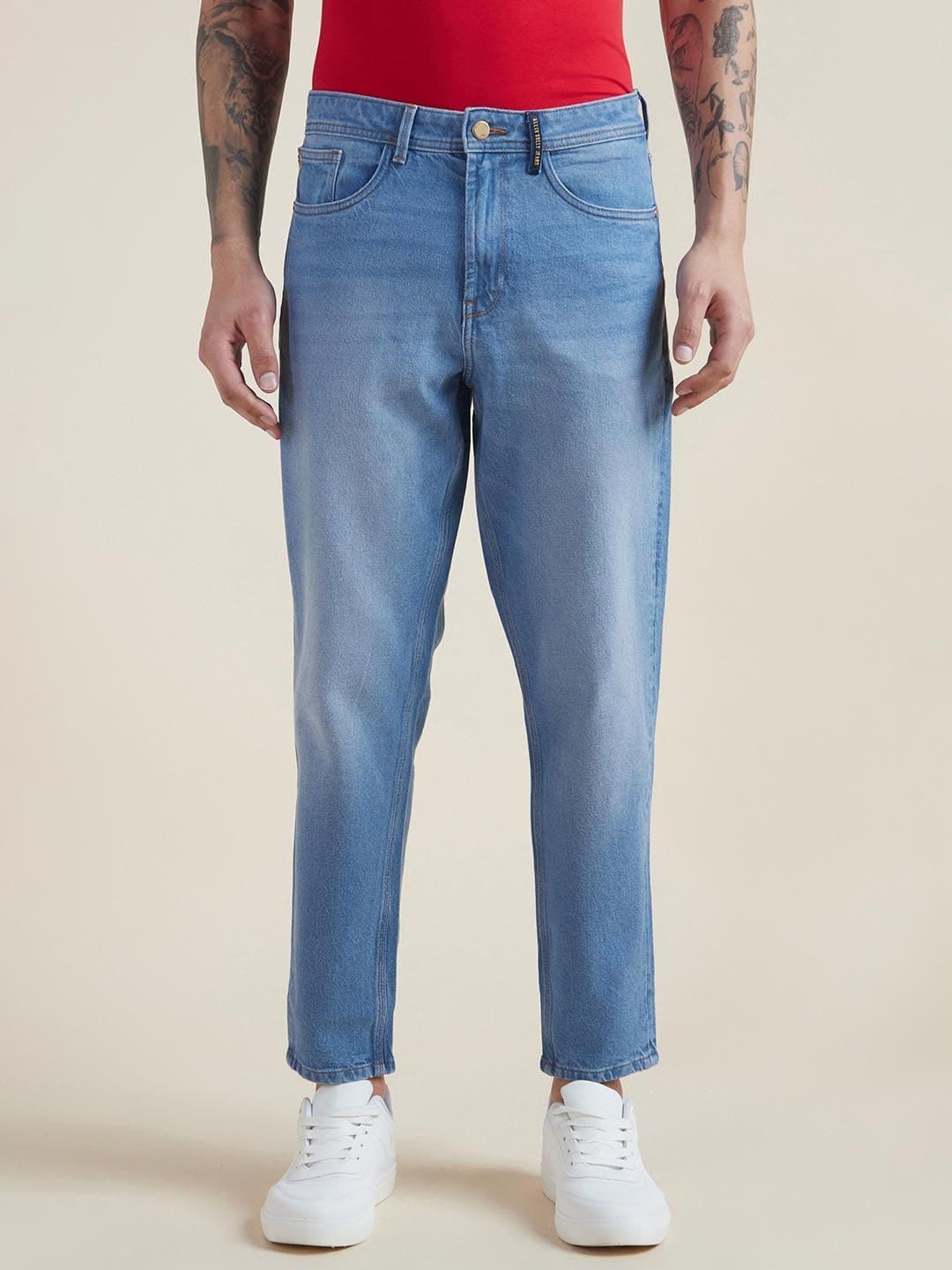 Allen Solly Men Relaxed Fit Light Fade Jeans - view 1