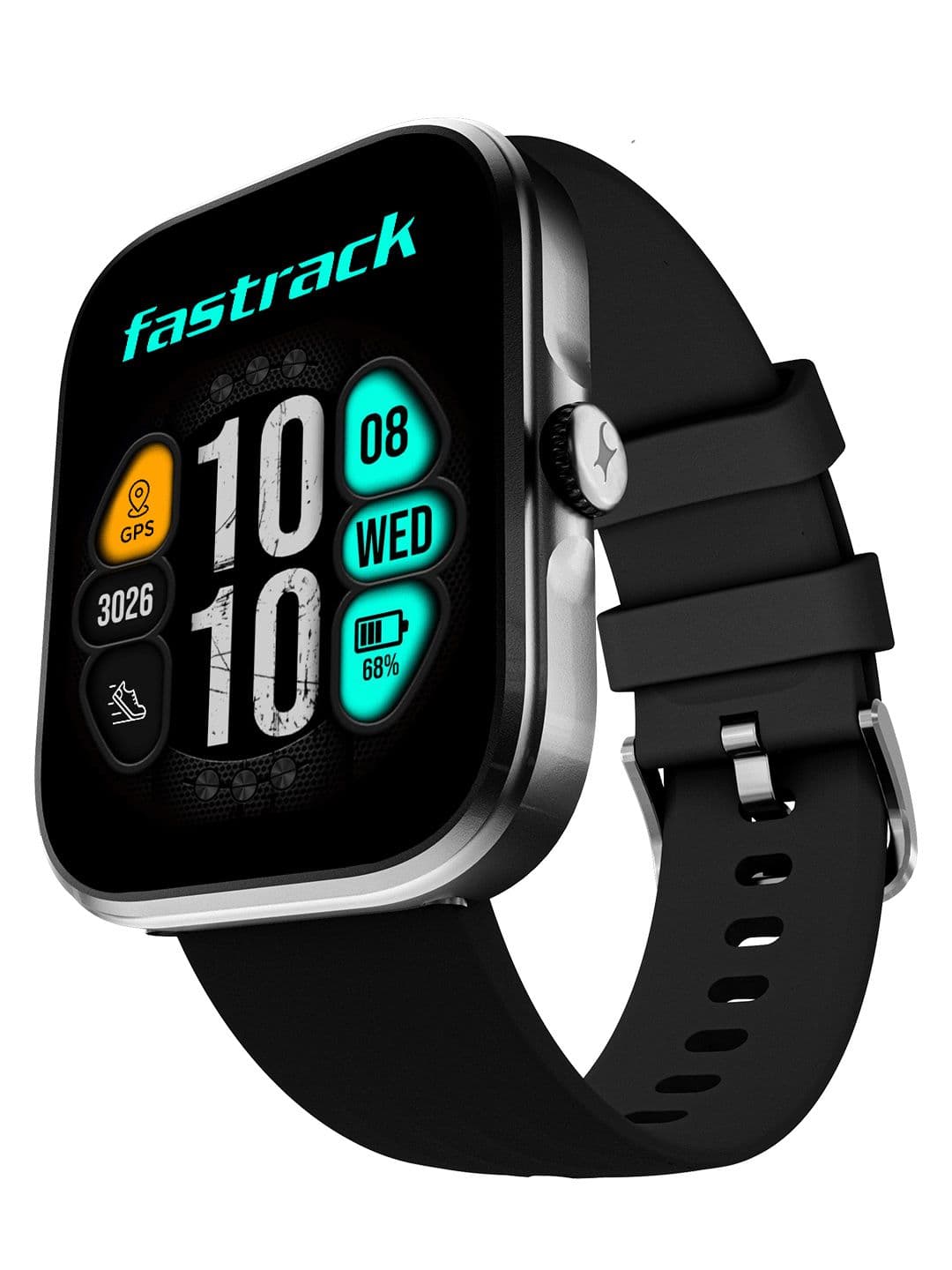 Fastrack Discovery 1.95 AMOLED Display AOD GPS Vo2 Max BT Calling Health Suite Smart Watch