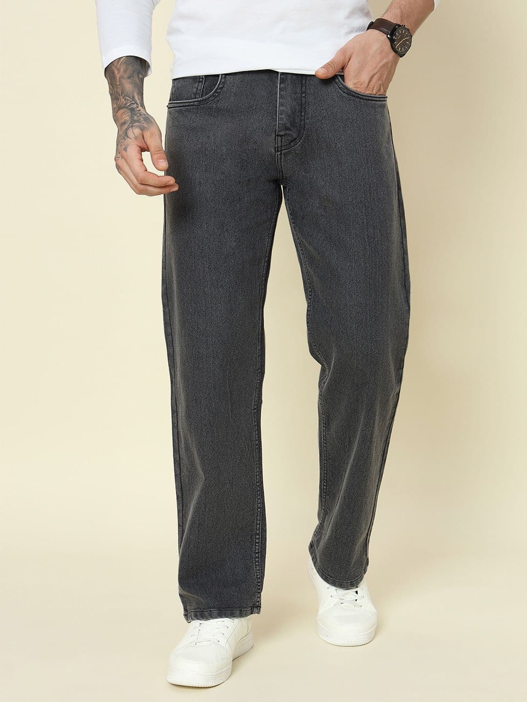 DENIMLOOK Men Relaxed Fit Stretchable Jeans - view 1