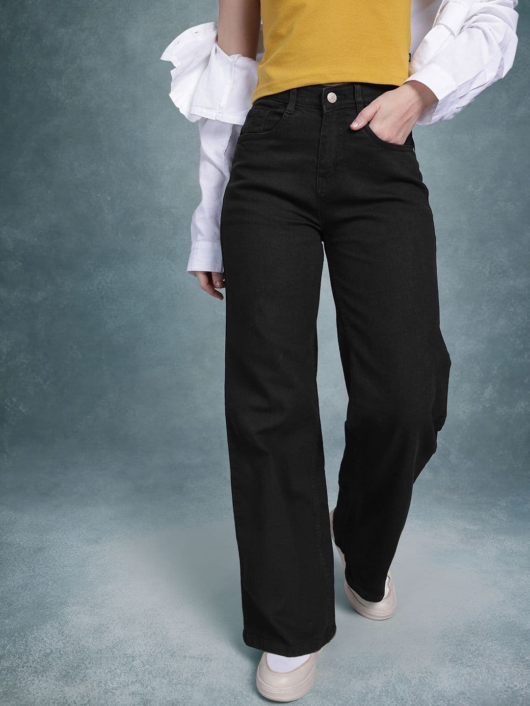 The Roadster Life Co. Women Wide Leg Jeans - view 1