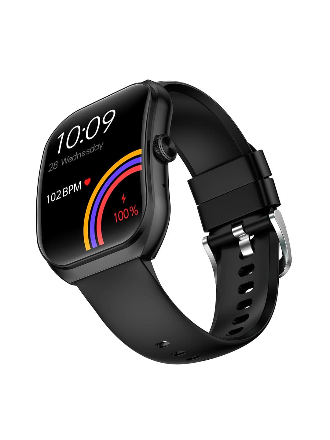 Timex Smart Progen 1.95"(4.95 cm) AMOLED Display Smartwatch Unisex TWTXW800T