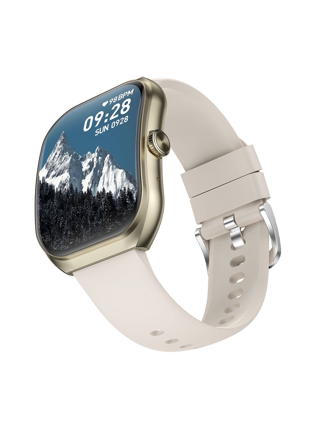 Timex Smart Progen 1.95"(4.95 cm) AMOLED Display Smartwatch TWTXW801T