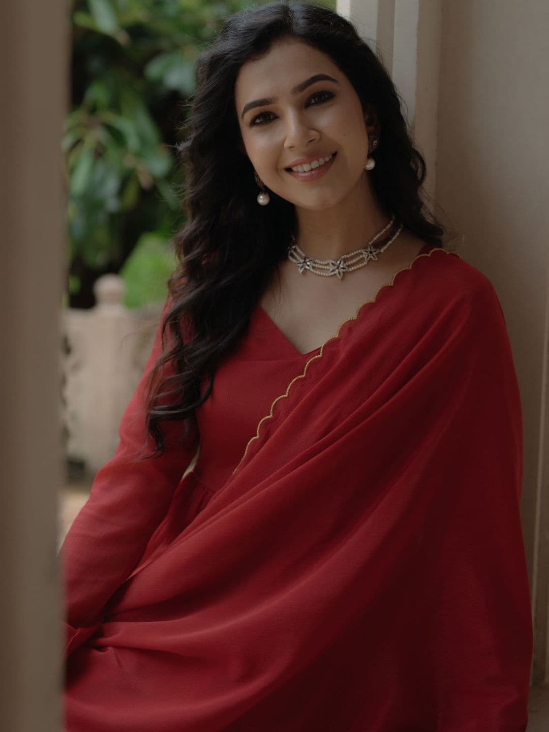anayna Women Panelled Kurta with Trousers & With Dupatta - view 1