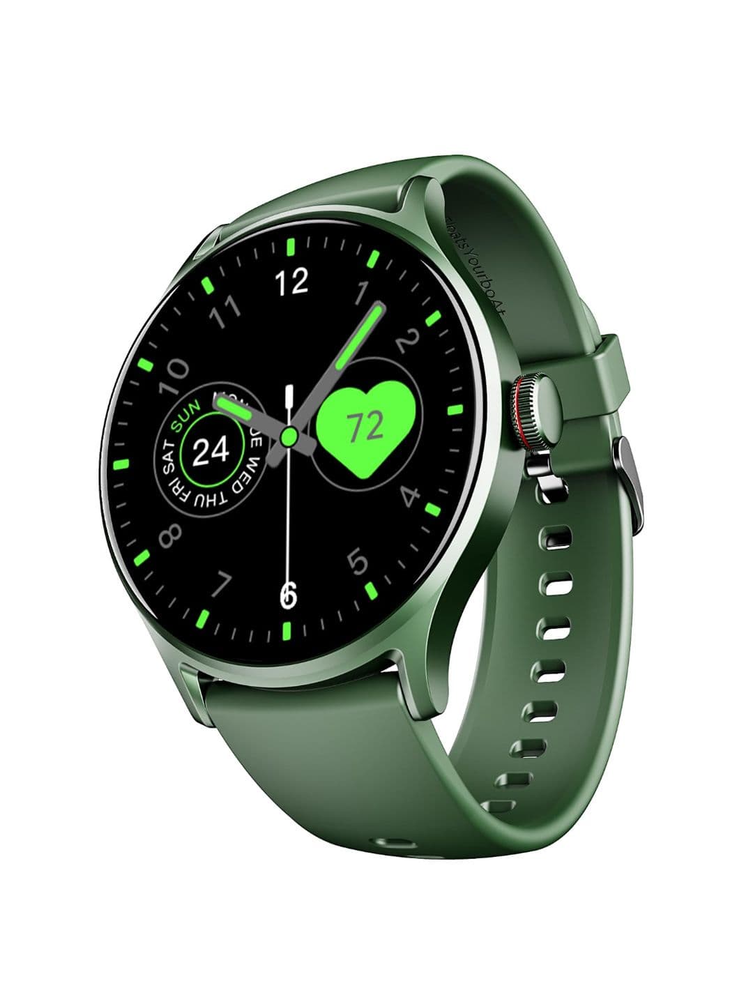 boAt Lunar Vista Fitness Smartwatch With 1.52"(3.8 cm) HD Always on Display 550 Nits Brightness