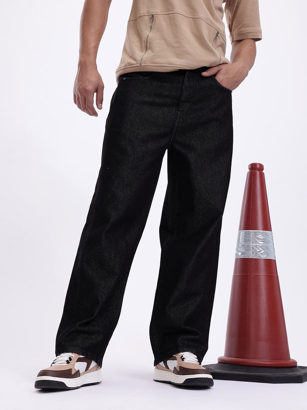 Kook N Keech Men Mid-Rise Baggy Jeans Jeans