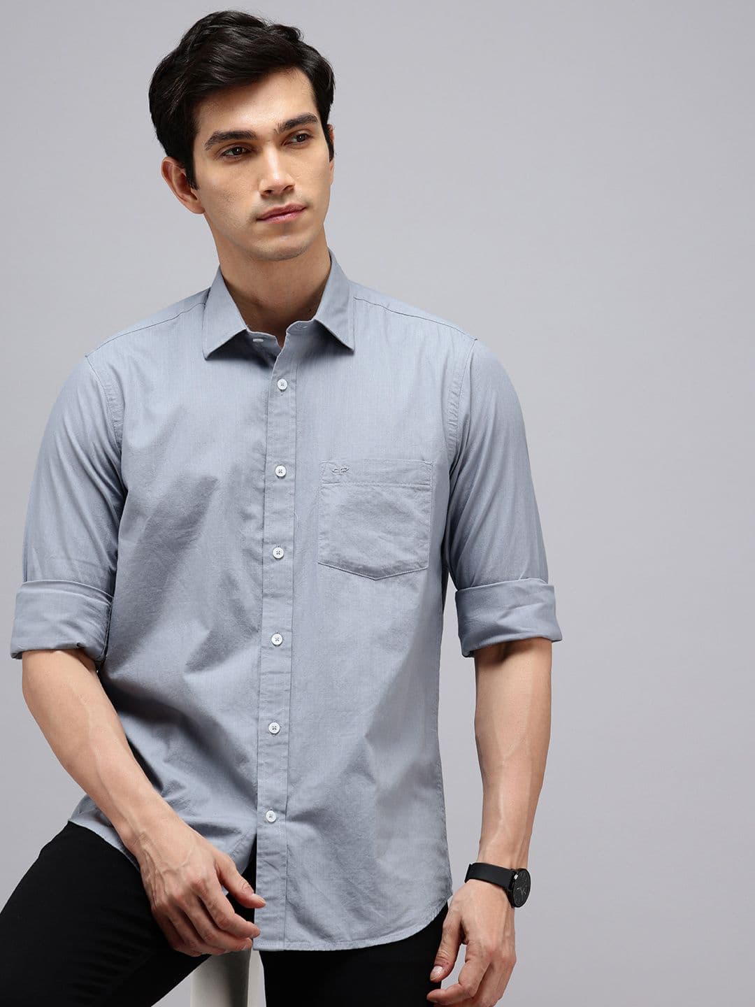 ColorPlus Pure Cotton Casual Shirt - view 1