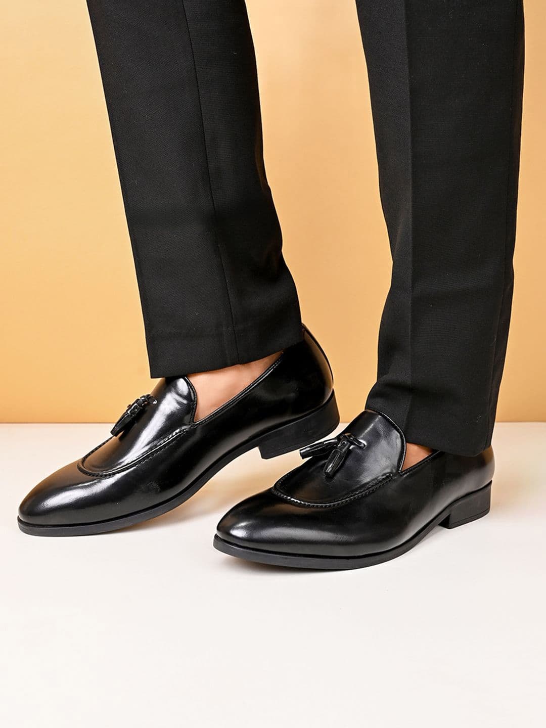 House of Pataudi Men Slip On Formal Loafers - view 1