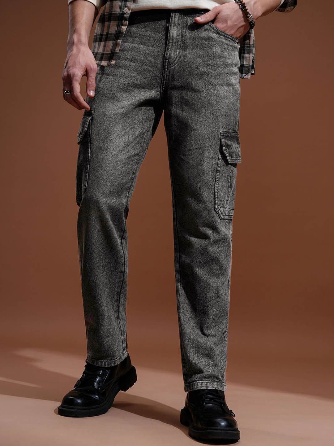 HIGHLANDER Men Straight Fit Light Fade Jeans - view 1