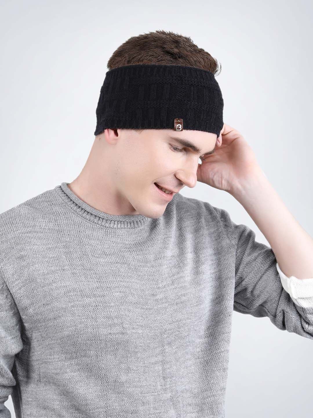 Bharatasya Men Knitted Warm Headband - view 1