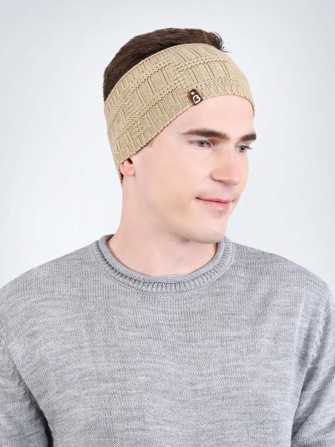Bharatasya Men Knitted Warm Headband - view 1