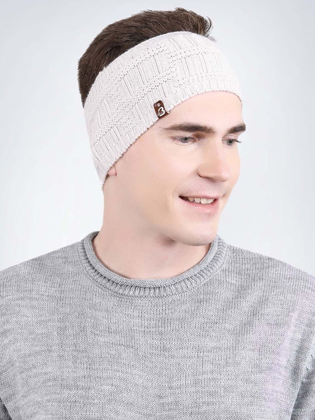 Bharatasya Men Knitted Woolen Chill Wrap Headband - view 1