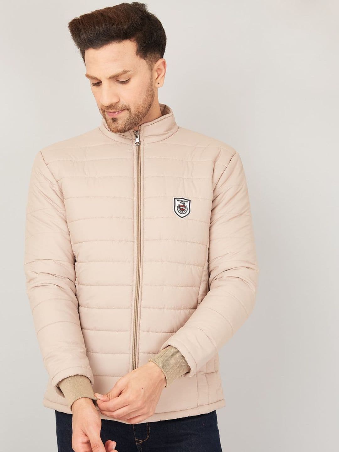 Ben Martin Men Insulator Puffer Jacket with Patchwork - view 1