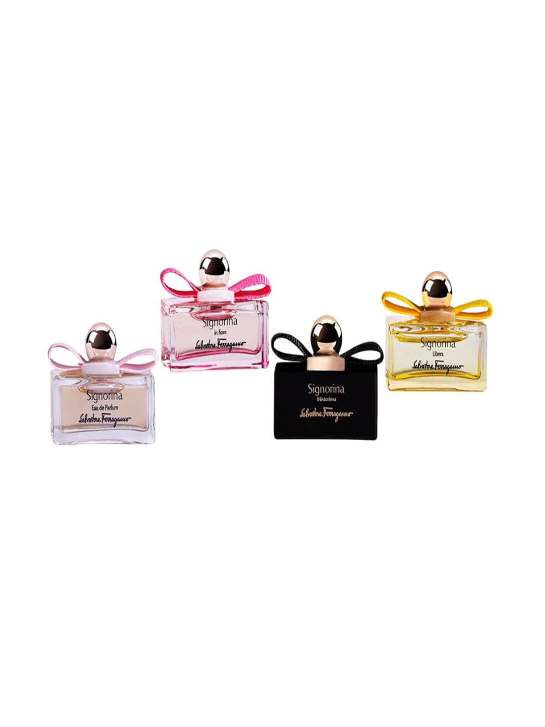 Salvatore Ferragamo Set of 4 Signorina Eau De Parfum & Eau De Toilette - 5 ml each - view 1