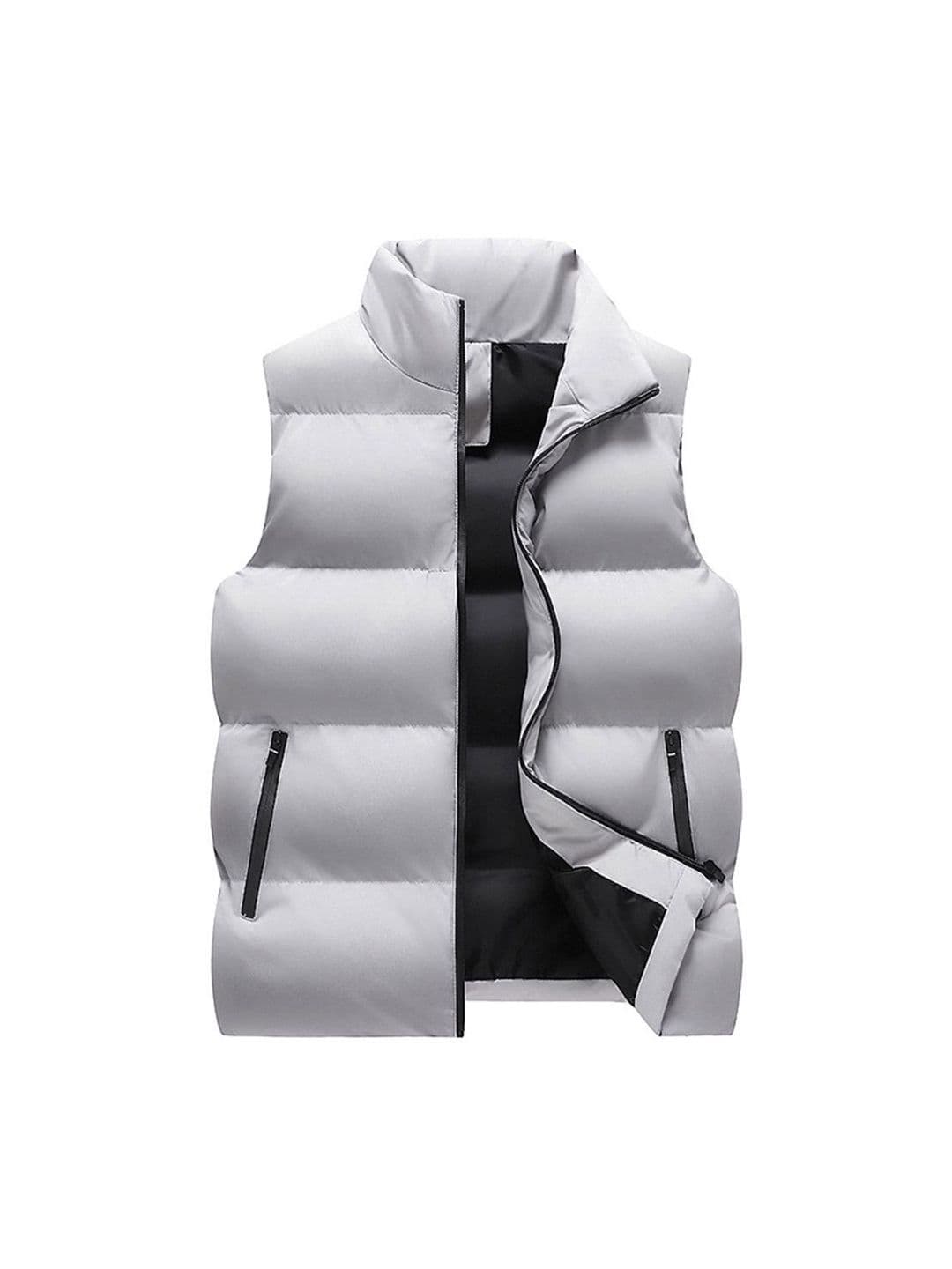 StyleCast x Revolte Mock Collar Puffer Casual Jacket