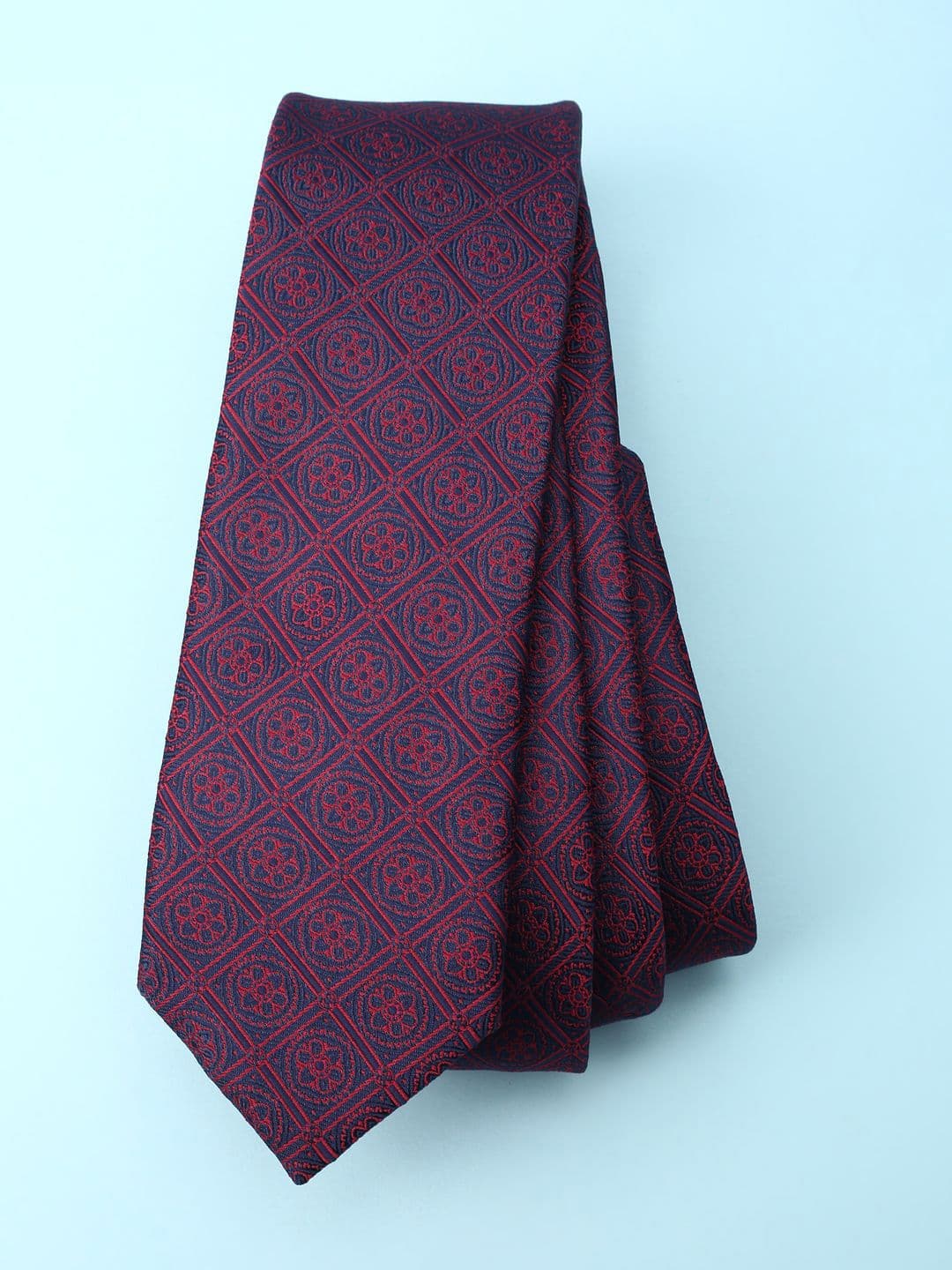 Louis Philippe Men Printed Skinny Tie - view 1