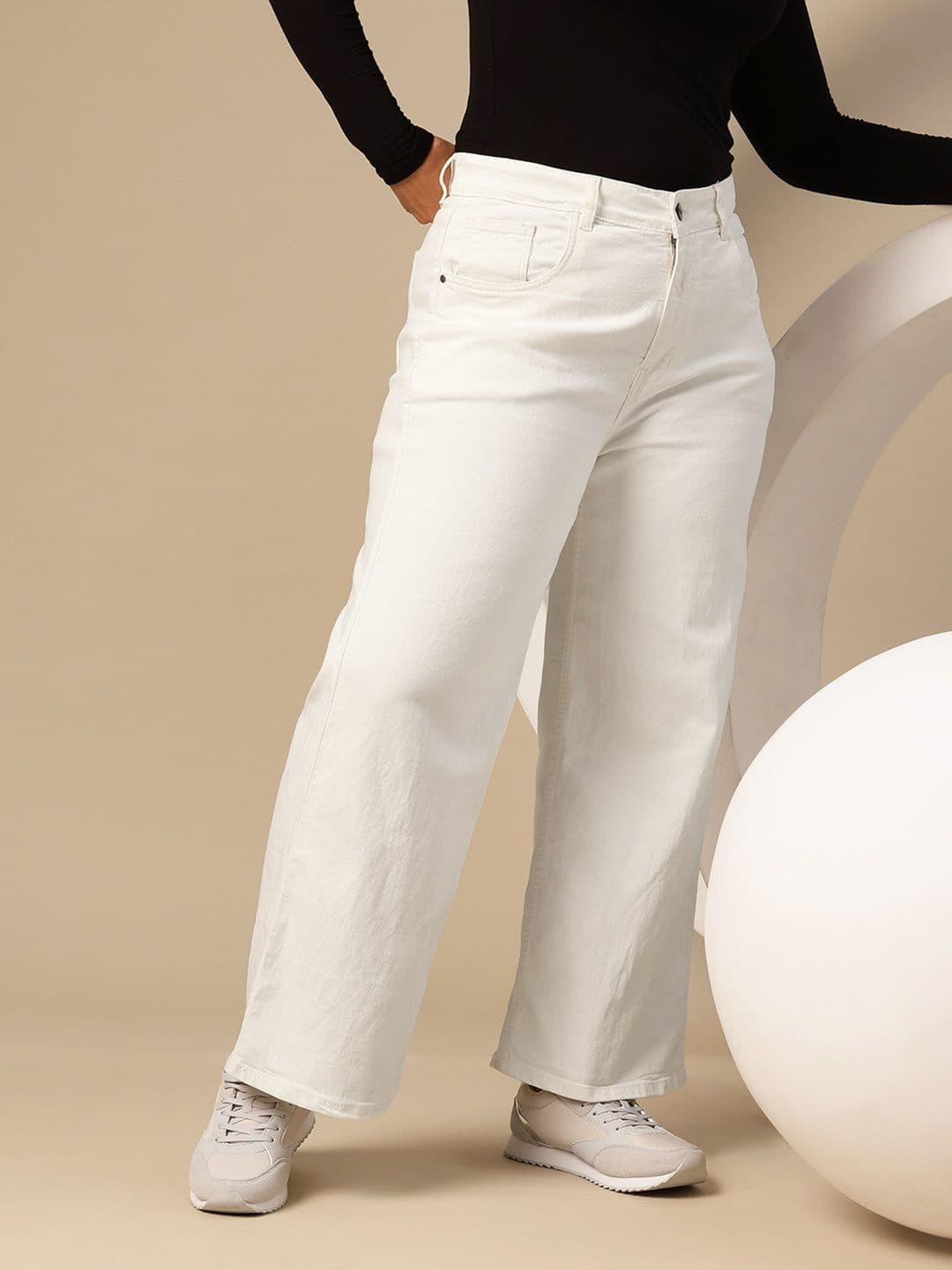 Sztori Women Plus Size Relaxed Fit Jeans - view 1