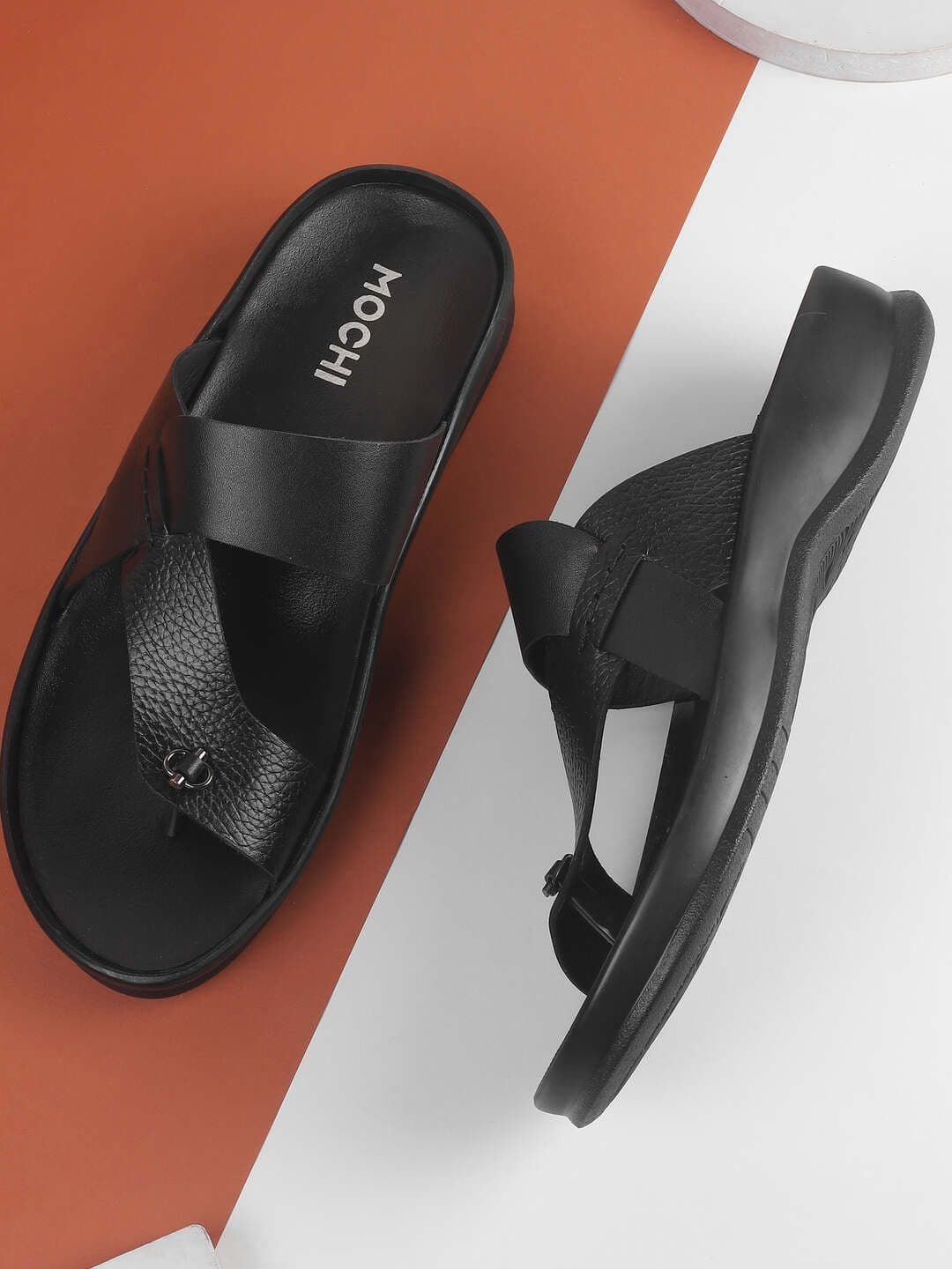 Mochi Men Leather Comfort Sandals - view 1