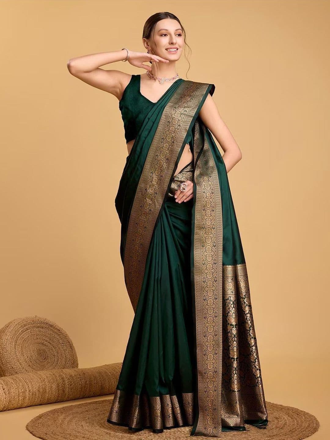 Royal Rajgharana Saree Woven Design Banarasi Sarees - view 1