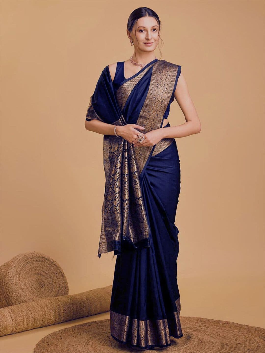 Royal Rajgharana Saree Zari Banarasi Sarees - view 1