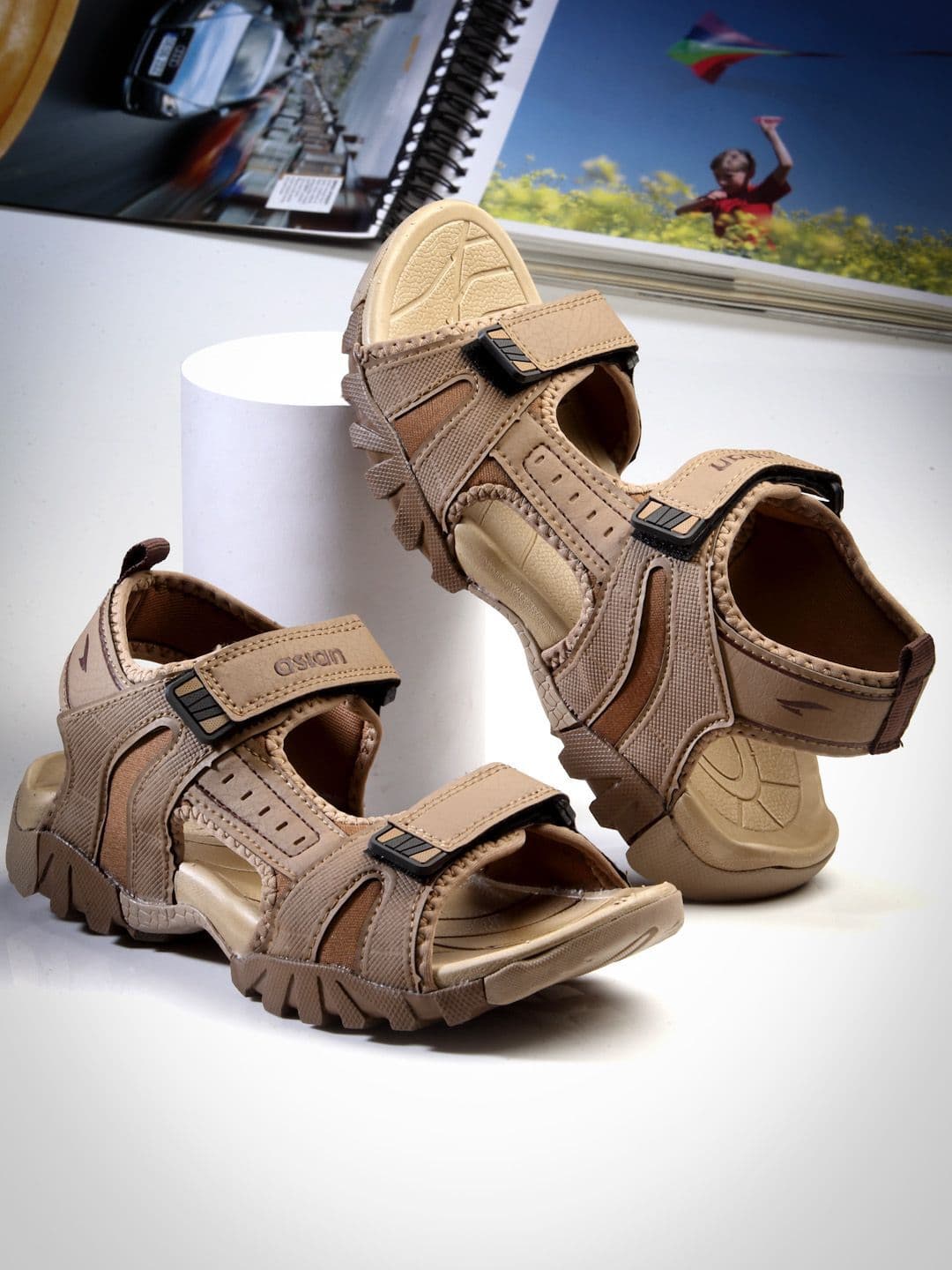 ASIAN Men VISTARA-17 Velcro Sports Sandals - view 1