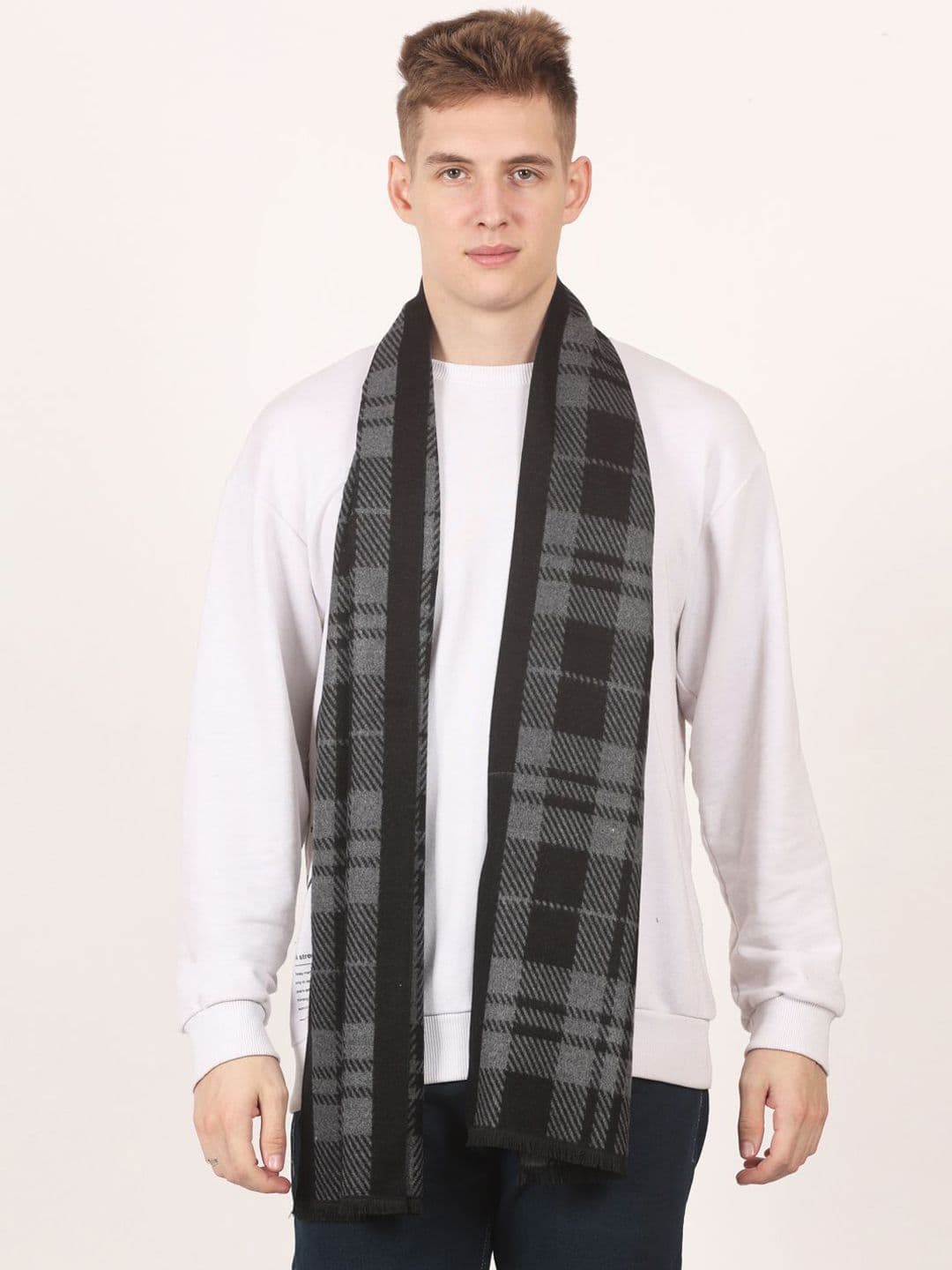 Calvadoss Men Checked Winter Muffler - view 1