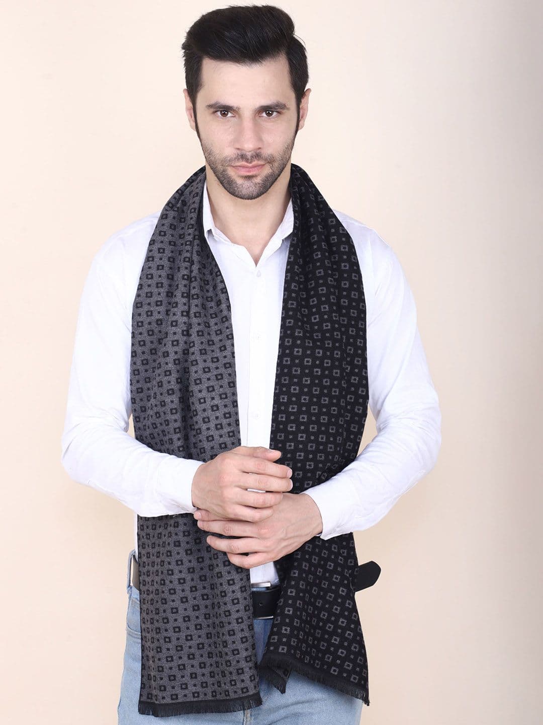 Calvadoss Men Patterned Mufflers - view 1