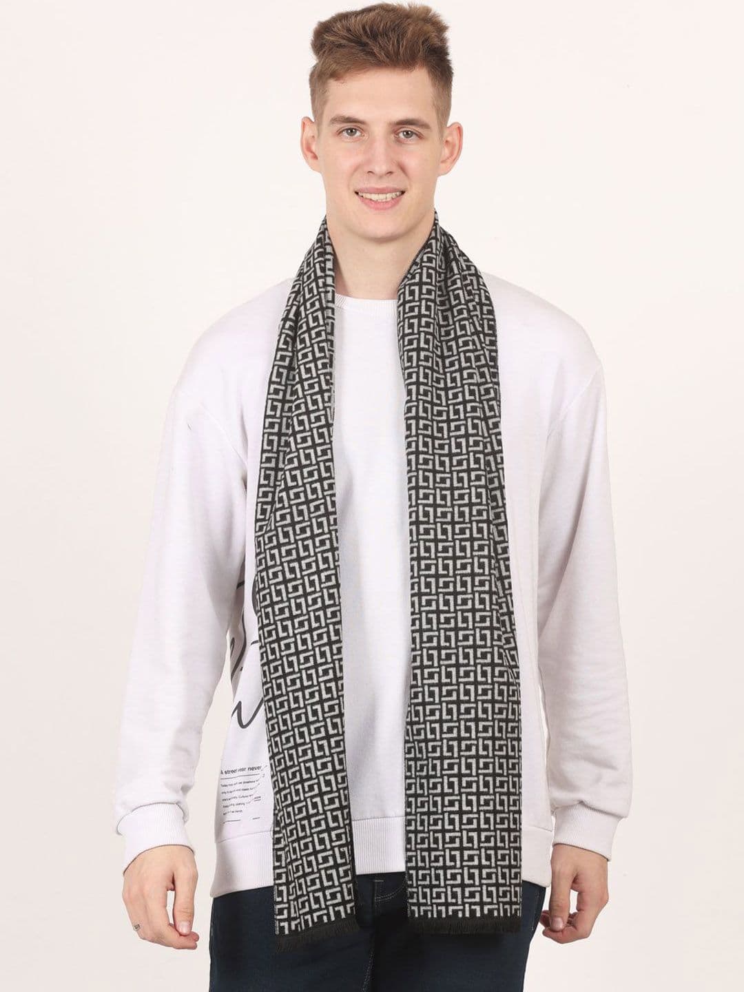 Calvadoss Men Self Design Mufflers - view 1