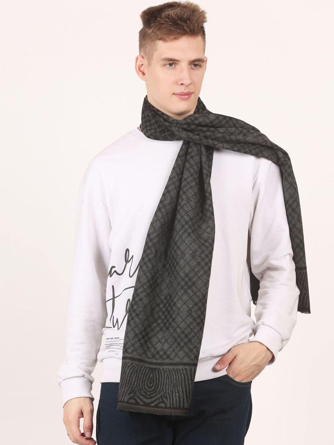 Calvadoss Men Self Design Mufflers - view 1