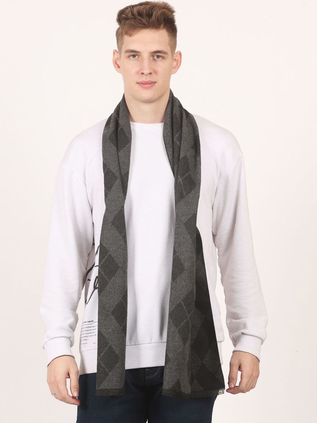 Calvadoss Men Patterned Mufflers - view 1