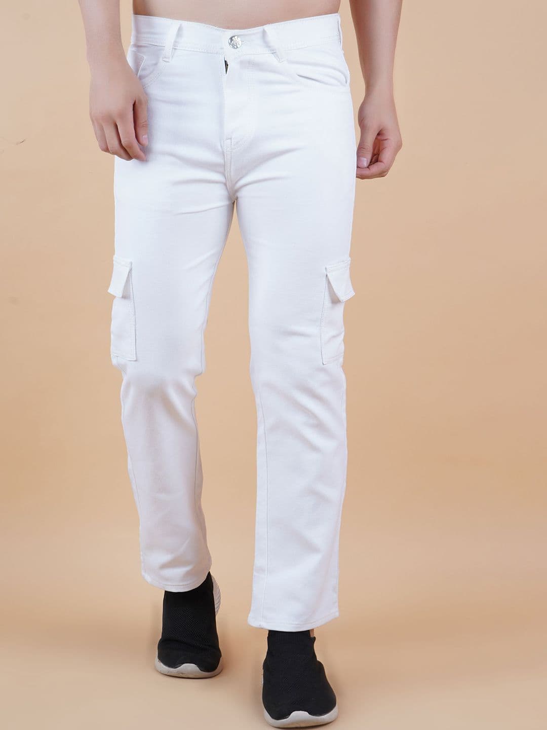 COMFITS Men Classic Mom Fit Mid-Rise Cotton Cargo Jeans - view 1