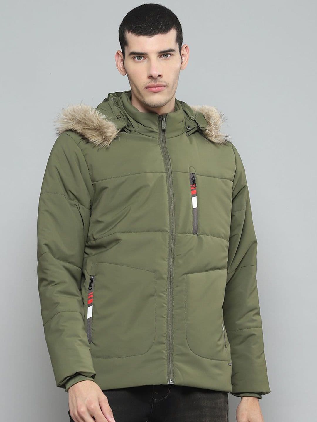 Cloak & Decker Men Hooded Solid Casual Lightweight Parka Jacket - view 1