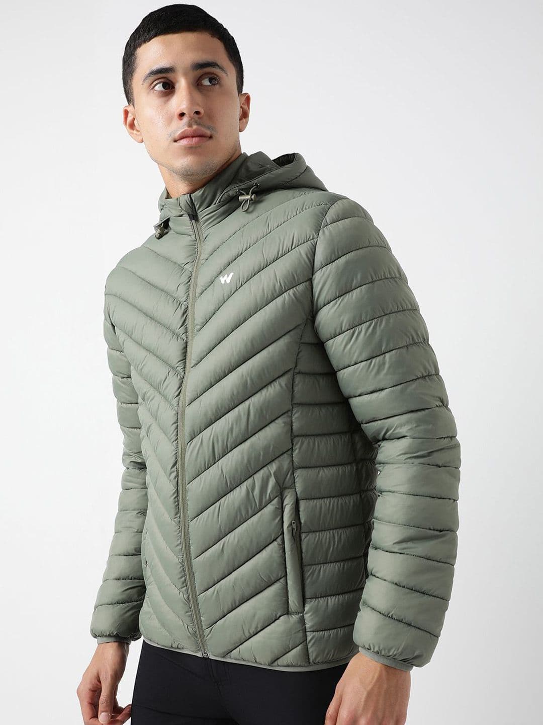 Wildcraft Men Hooded Solid Casual Puffer Lightweight Jacket - view 1