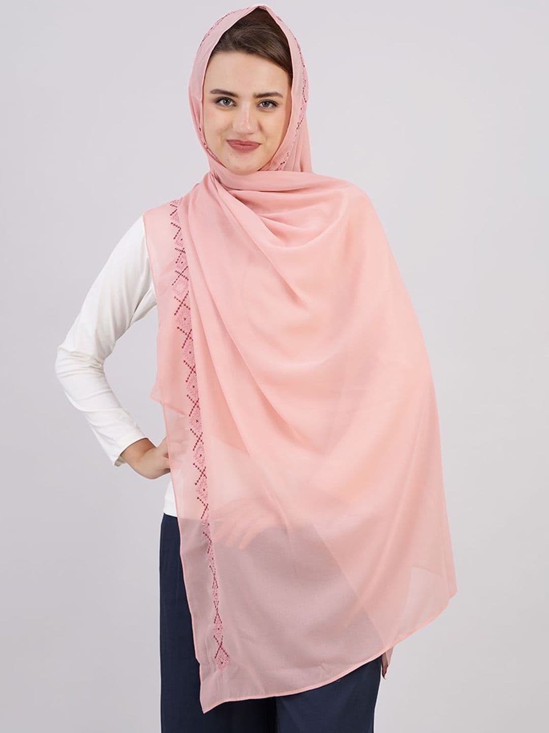 IDH London Women Printed Hijab Burqa - view 1