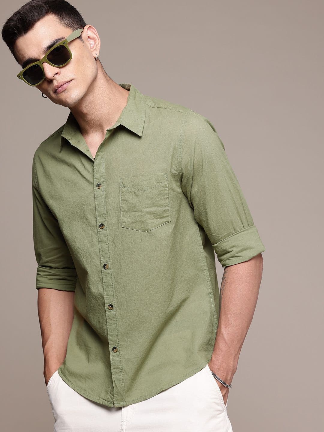 The Roadster Life Co. Cotton Casual Shirt - view 1