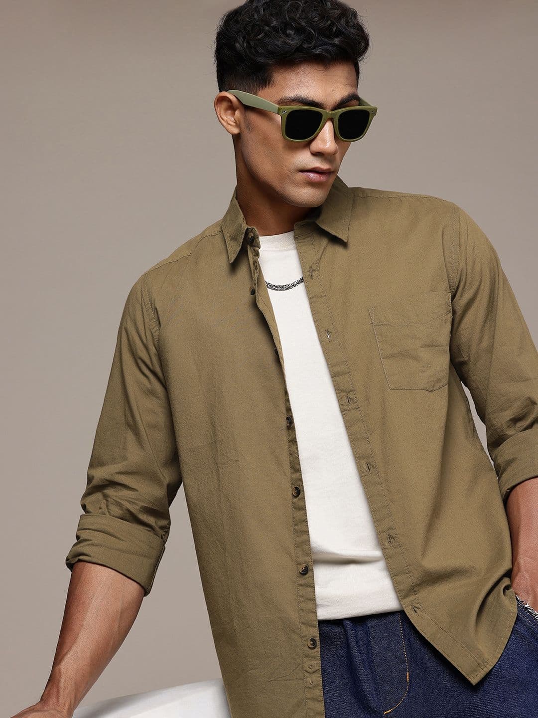 The Roadster Life Co. Pure Cotton Casual Shirt - view 1