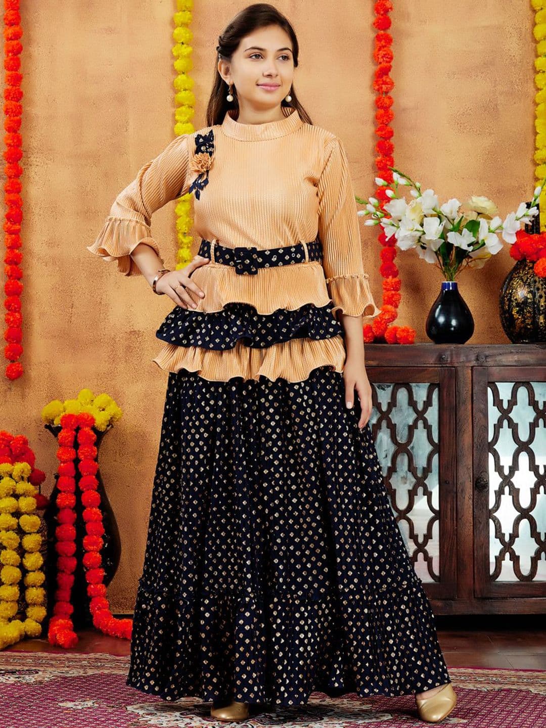Aarika Girls Ready to Wear Lehenga & - view 1