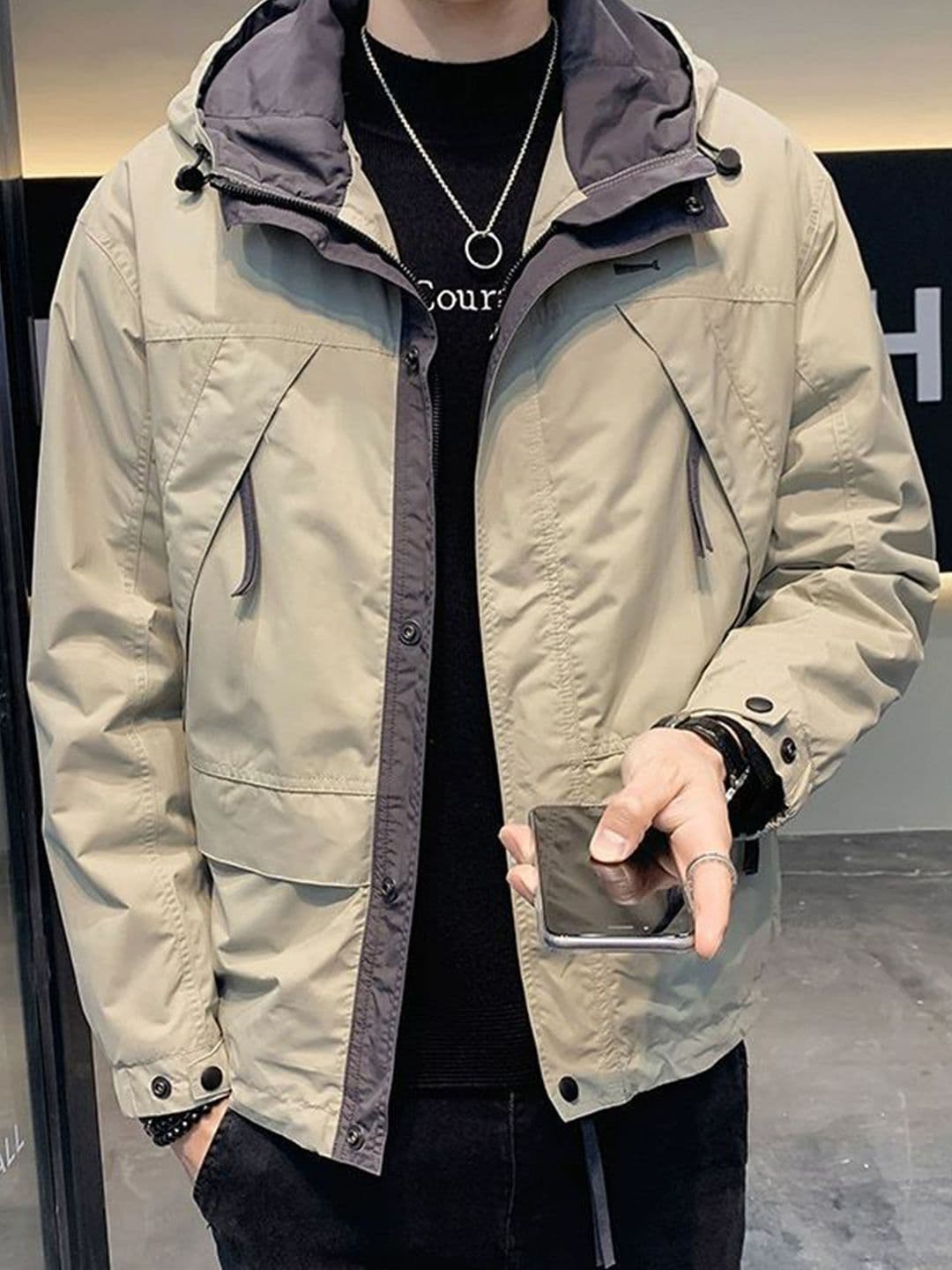 HERE&NOW Men without Crop Sporty Jacket - view 1