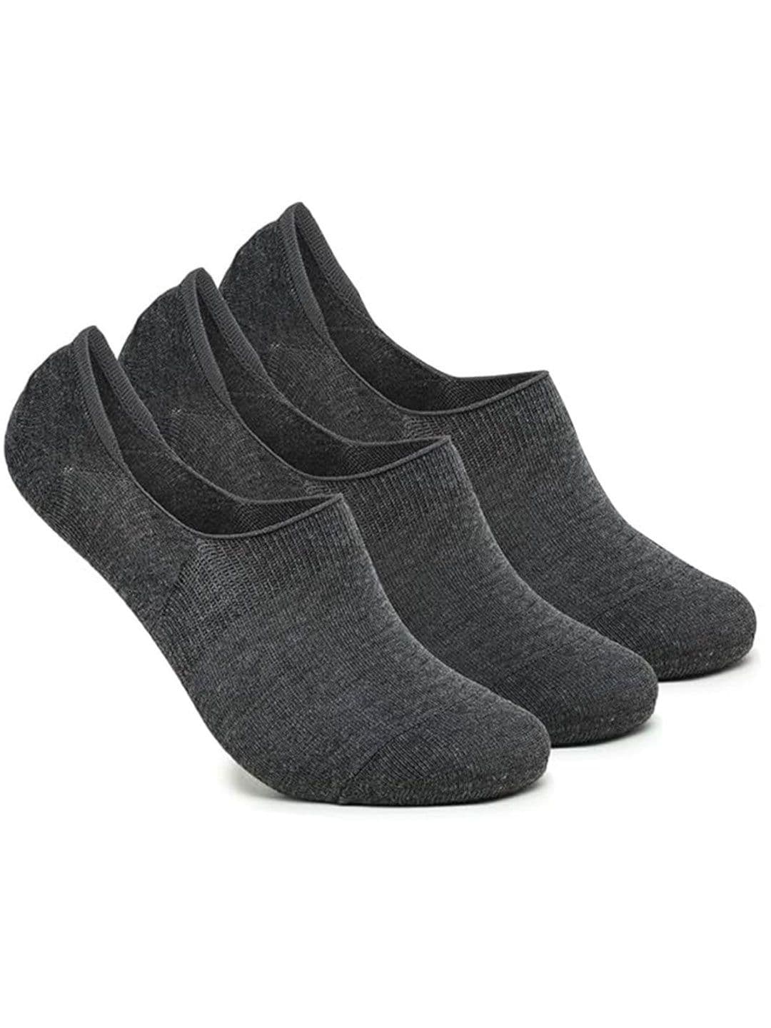 Xjarvis Unisex Pack Of 3 Assorted Shoe Liners-Length Socks - view 1