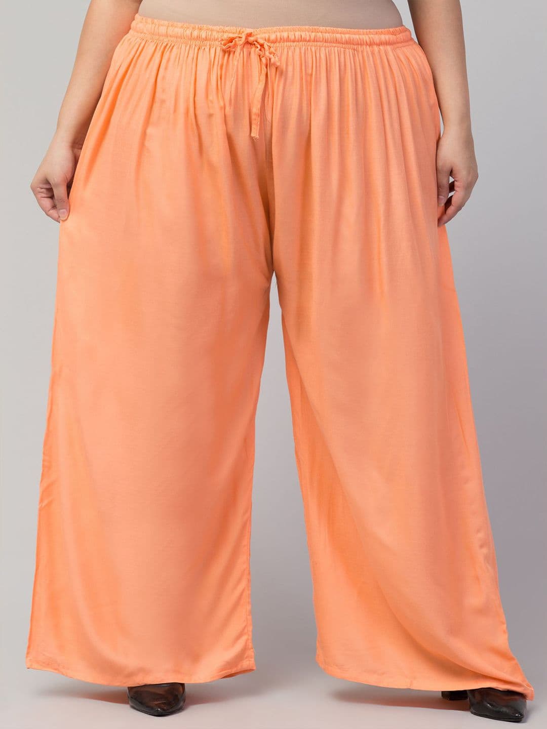 STYLE PREZONE Women Wide Leg Ethnic Plus Size Palazzos - view 1