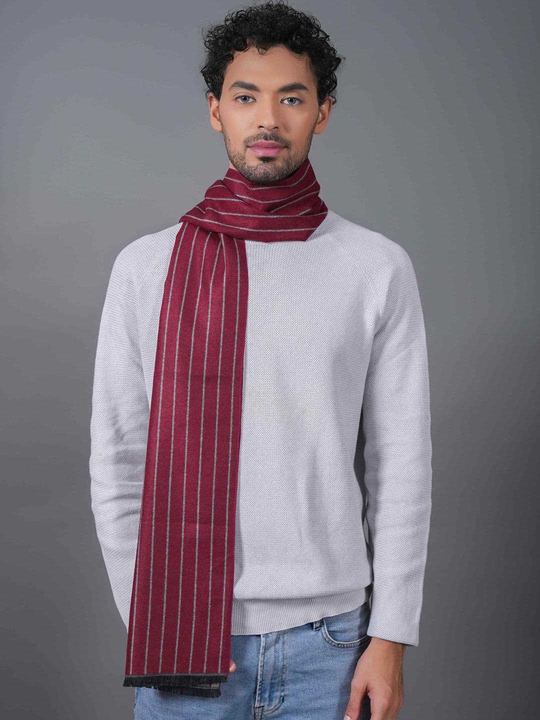Tossido Unisex Striped Muffler - view 1