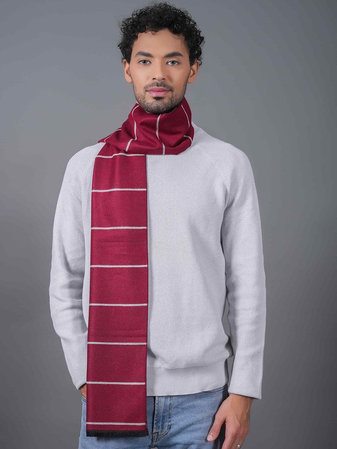 Tossido Unisex Striped Acrylic Mufflers - view 1