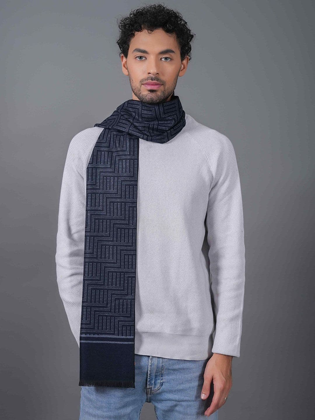 Tossido Men Patterned Acrylic Mufflers - view 1