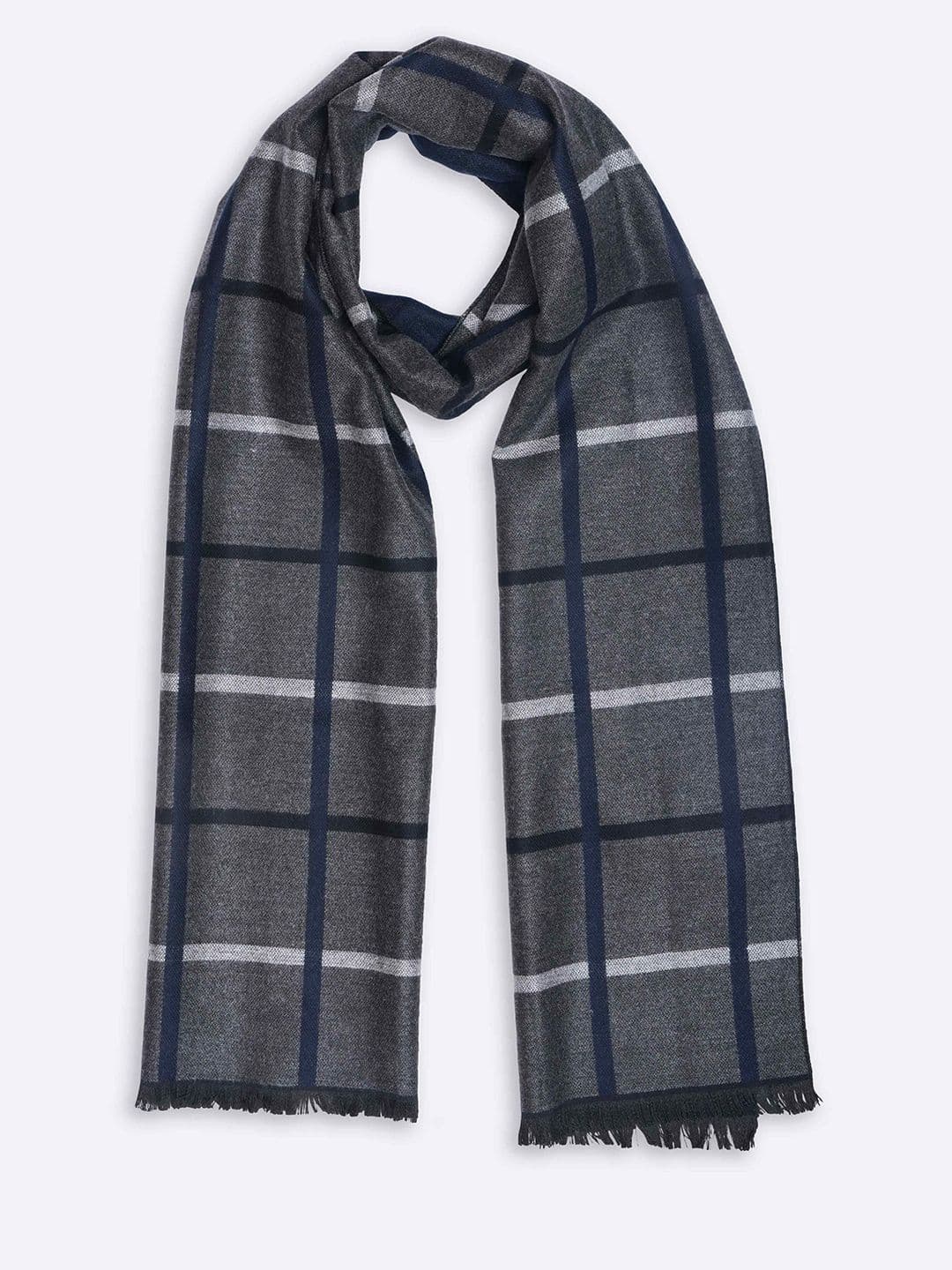 Tossido Unisex Checked Acrylic Mufflers - view 1