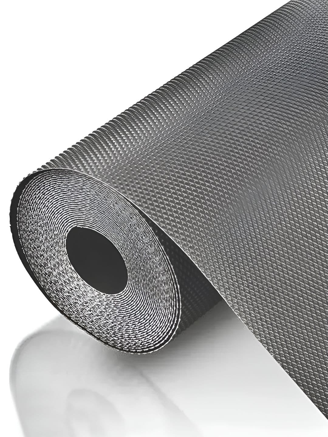 Story@home Dark Grey Daimond Textured 5 Meter Water Resistant Shelf Liner Roll - view 1