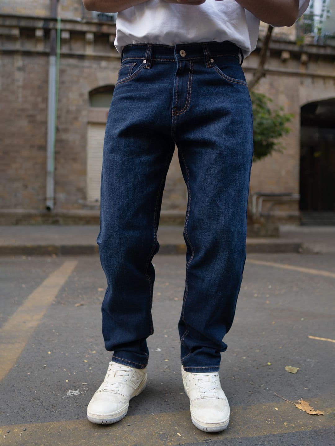 Powerlook Men Indigo Regular Fit Denim Jeans - view 1
