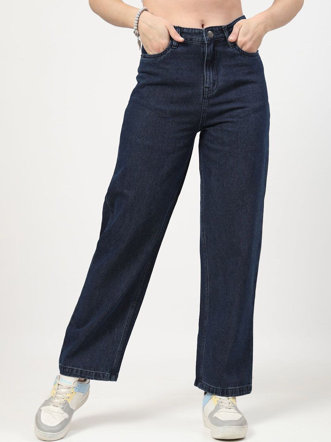 COSMIC TRIO Women Cotton Mid-Rise Jeans - view 1