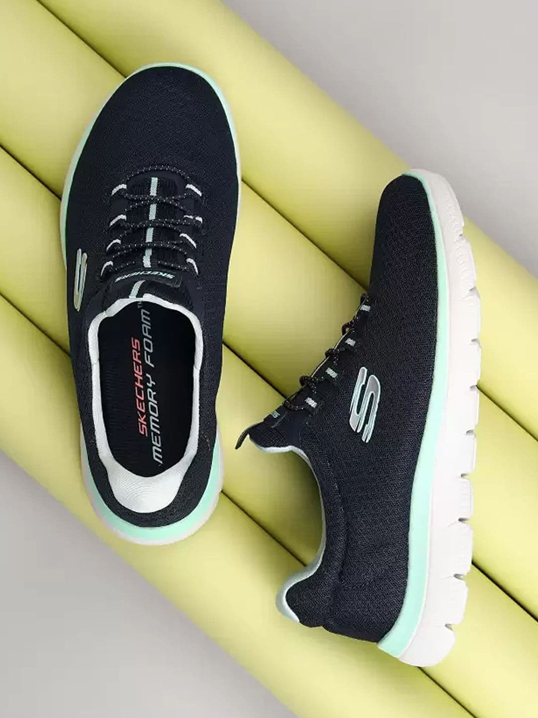 Skechers Summits Women Lace Up Running Shoes - view 1