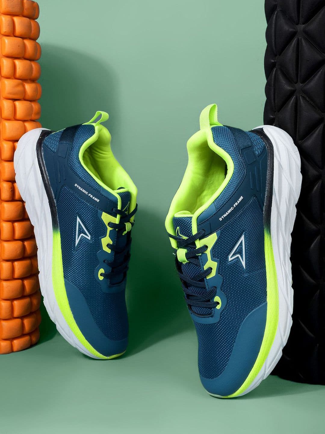 Power Men Lace-Up Running Non-Marking Shoes - view 1