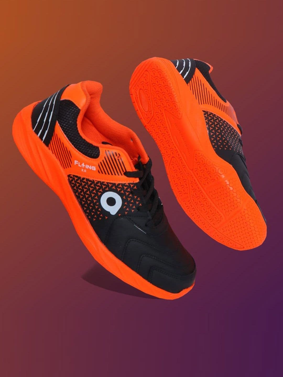 Aivin Flying 2.0 Orange Badminton Shoes - view 1